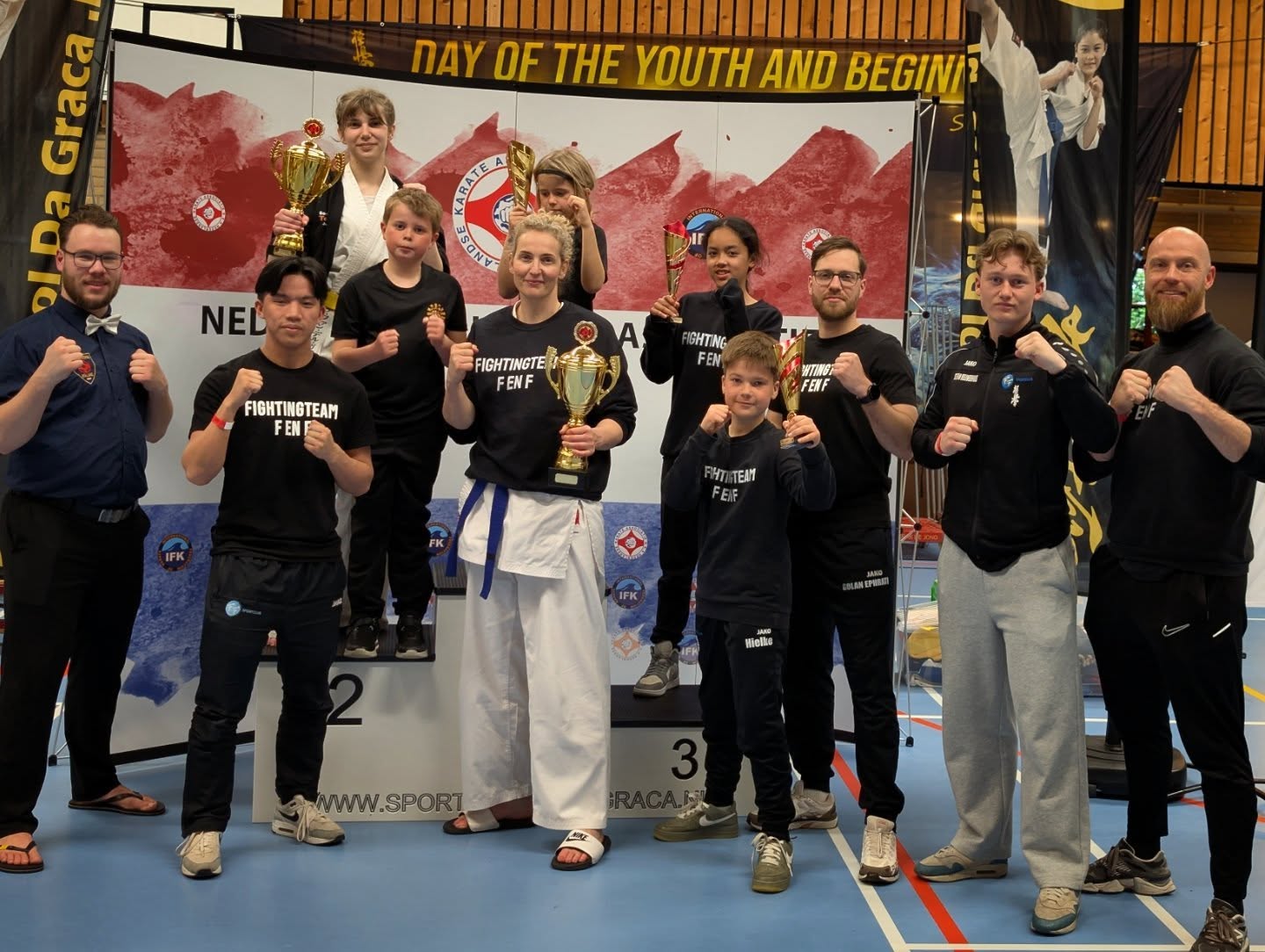 Fighting Team F en F op Day of the Youth and Beginners 2026!