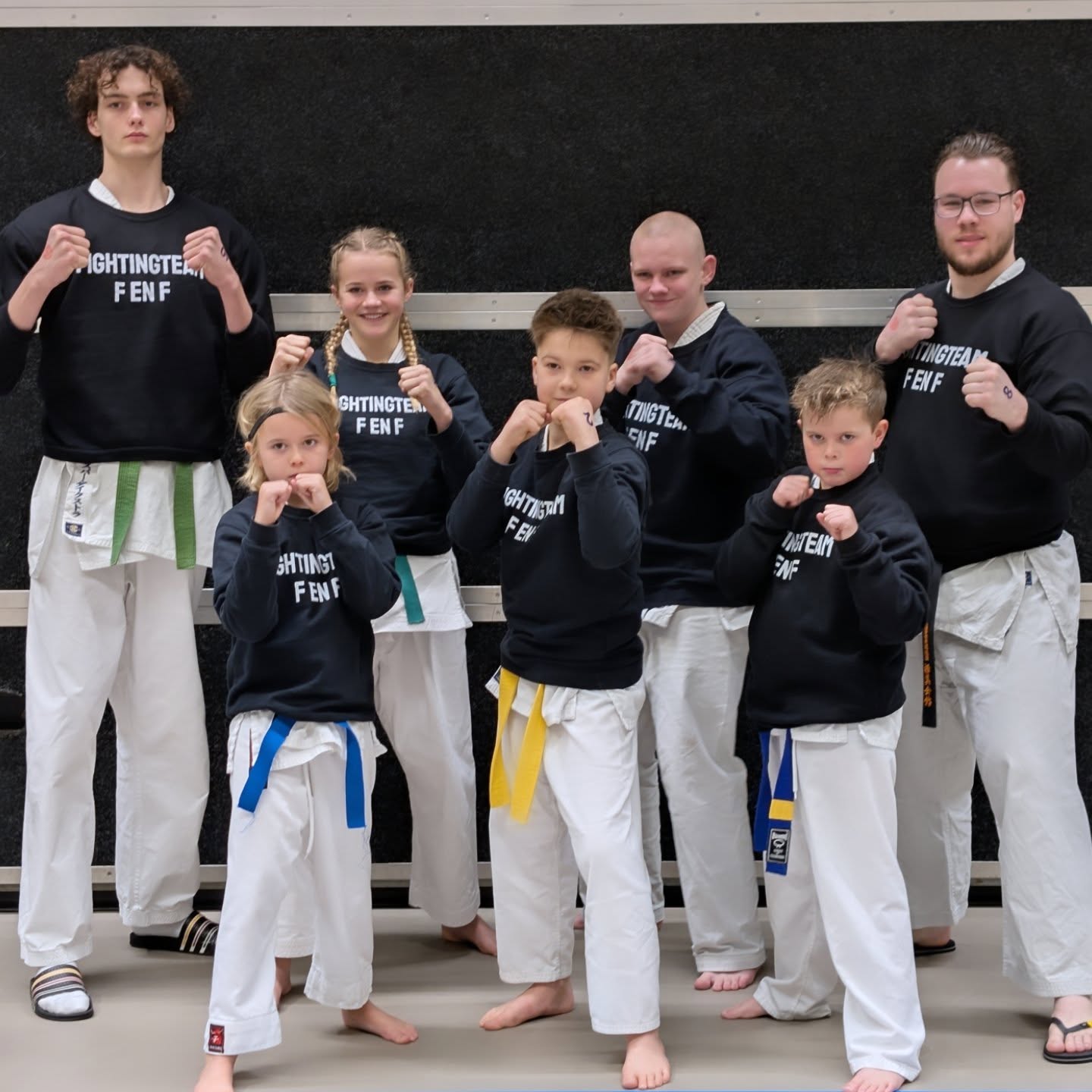 Fighting Team F en F op Open Nederlands Kampioenschap Kata!